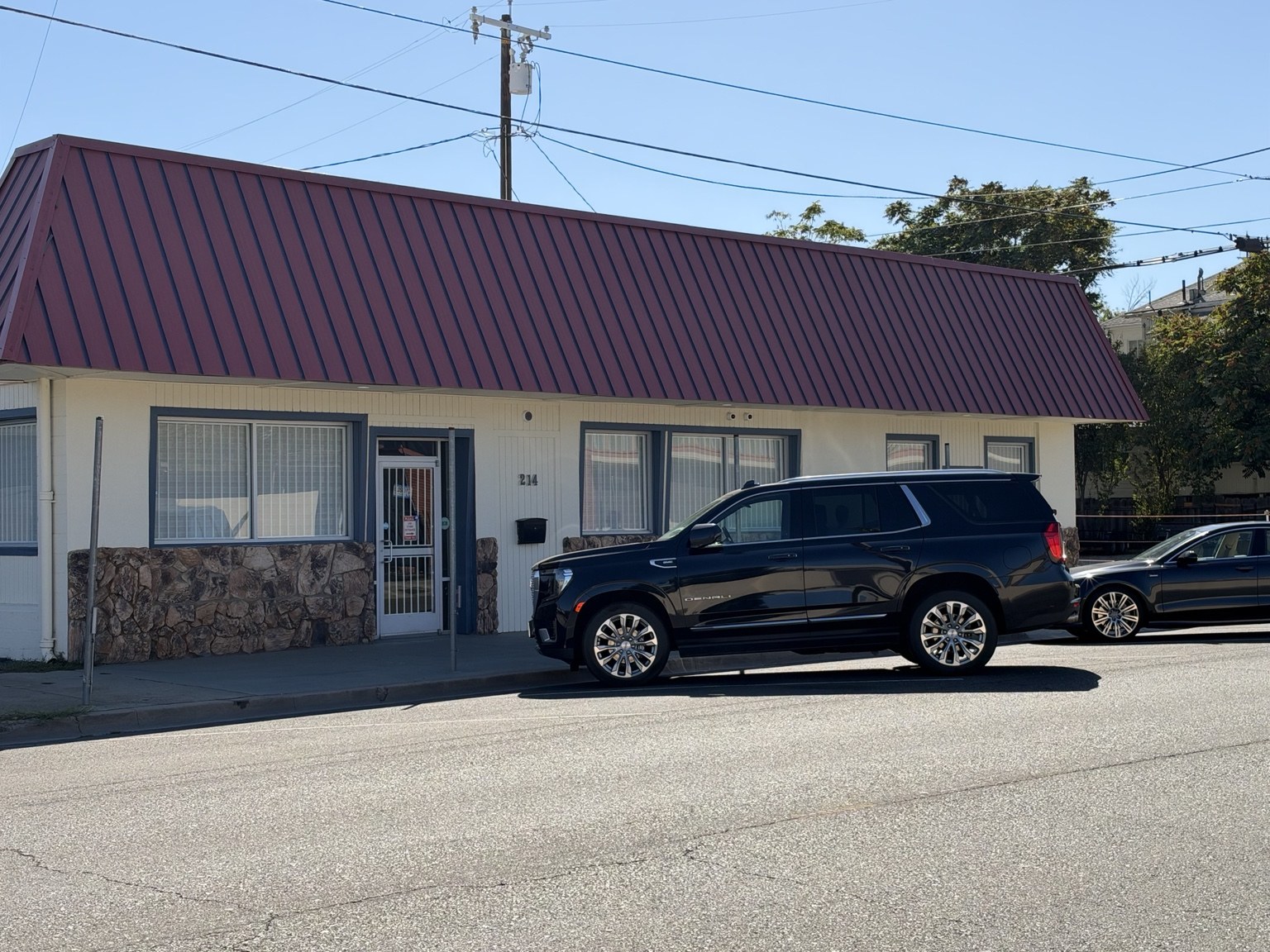 Street view of the facility entrance
